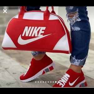 nike bag and shoe combo